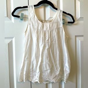 H&M Eyelet Bottom Summer Tank